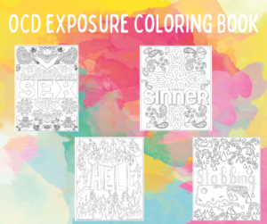 Etsy OCD Exposure Coloring Book by Amanda Petrik-Gardner